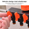 MultiWater™ - Allows you to connect 4 hoses to one connection!