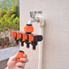 MultiWater™ - Allows you to connect 4 hoses to one connection!