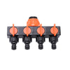 MultiWater™ - Allows you to connect 4 hoses to one connection!