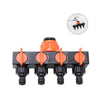 MultiWater™ - Allows you to connect 4 hoses to one connection!
