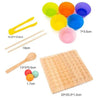 | Beadle Wooden Bead Board Game – Connect Four Style Strategy Game