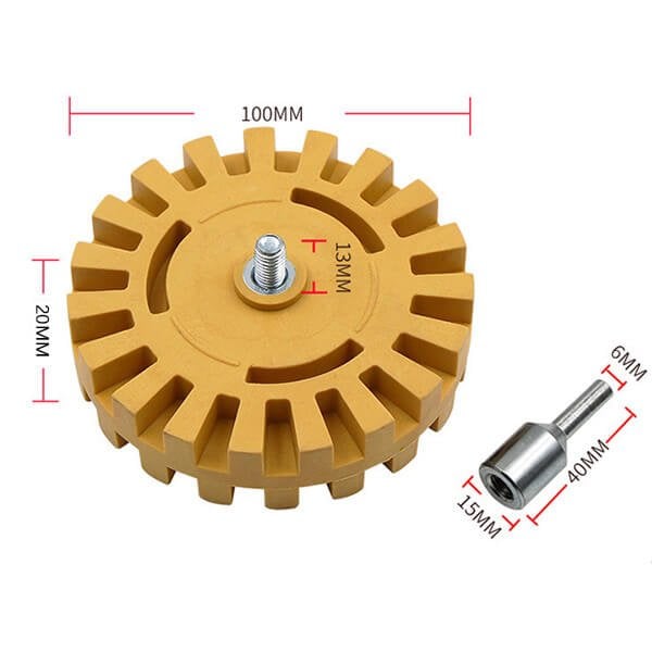 | Demover™ Polishing Wheel Decal Remover
