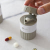 Portable medicine cutter, multifunctional medicine storage box 【Last day discount】