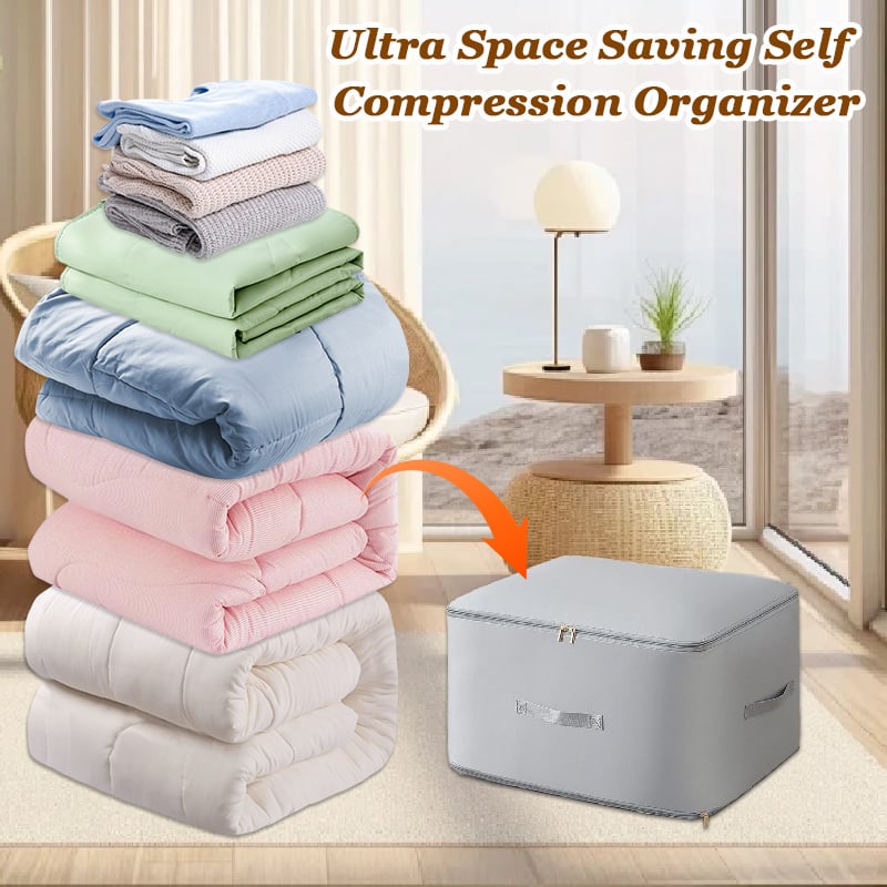 1+1 Free | CompressSuit - Ultra space-saving self-compression organizer