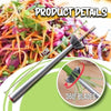 GemuseKlein™ - Zinc alloy plum blossom onion slicer