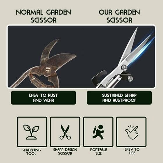 UltraSkip™ - Ultra-precise pointed secateurs