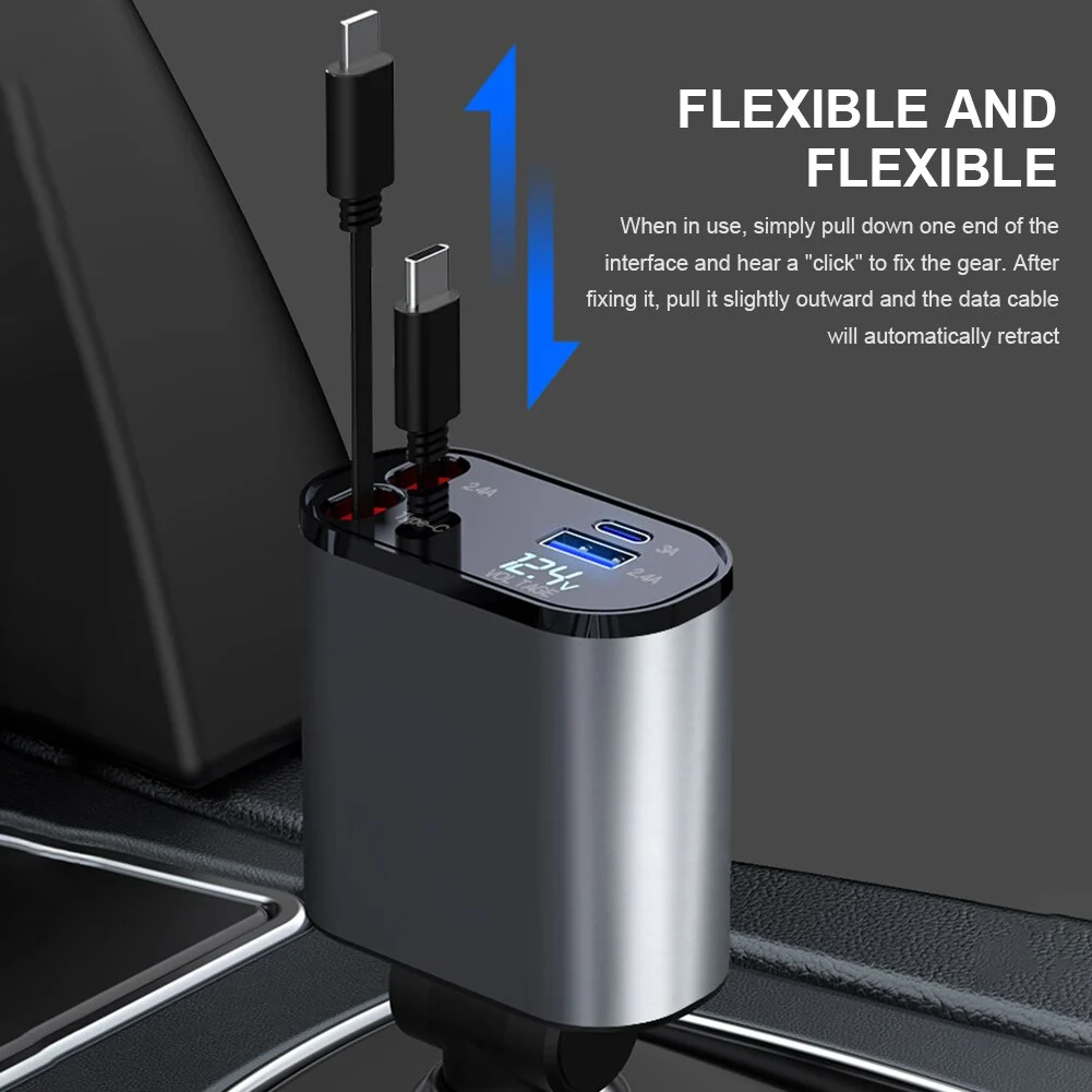 Flexi™ - Retractable car charger
