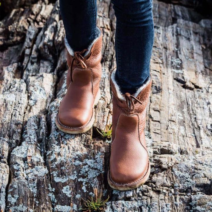 Ohio - Waterproof calfskin boots with wool lining