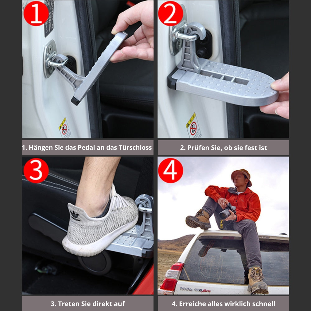 Step-up - Universal use - Easy access to the roof