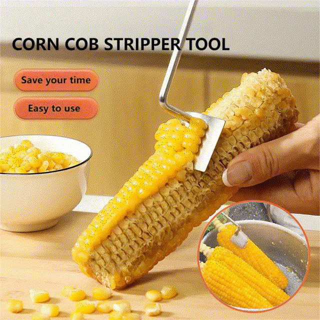 Corn stripping tool