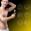 Buzzer Face & Body Electric Shaver for Menacc