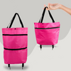 ShoppingCart™ - 2 in 1 foldable shopping trolley carrier bag