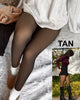 SheerCozy™ | Translucent tights with fleece lining