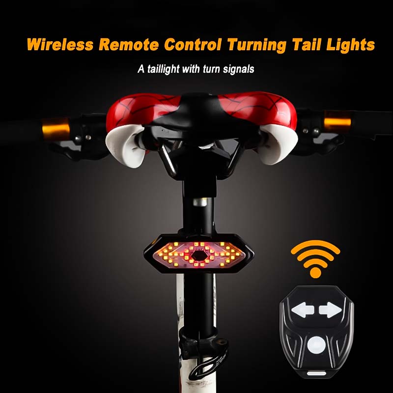 LuminaRide™ - Wireless rear light with signals