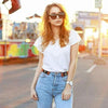 Invisible elastic waist belts