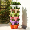 PlantSupport™ - The ultimate space-saving, vertically stackable flower tower