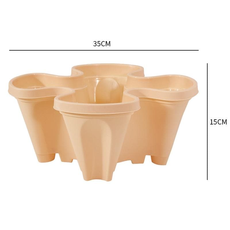 PlantSupport™ - The ultimate space-saving, vertically stackable flower tower