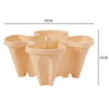 PlantSupport™ - The ultimate space-saving, vertically stackable flower tower