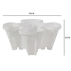 PlantSupport™ - The ultimate space-saving, vertically stackable flower tower