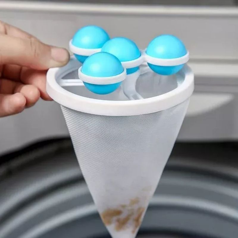 1+1 Free | HairCatcher™️ Washing machine hair filter mesh bag【Last day discount】