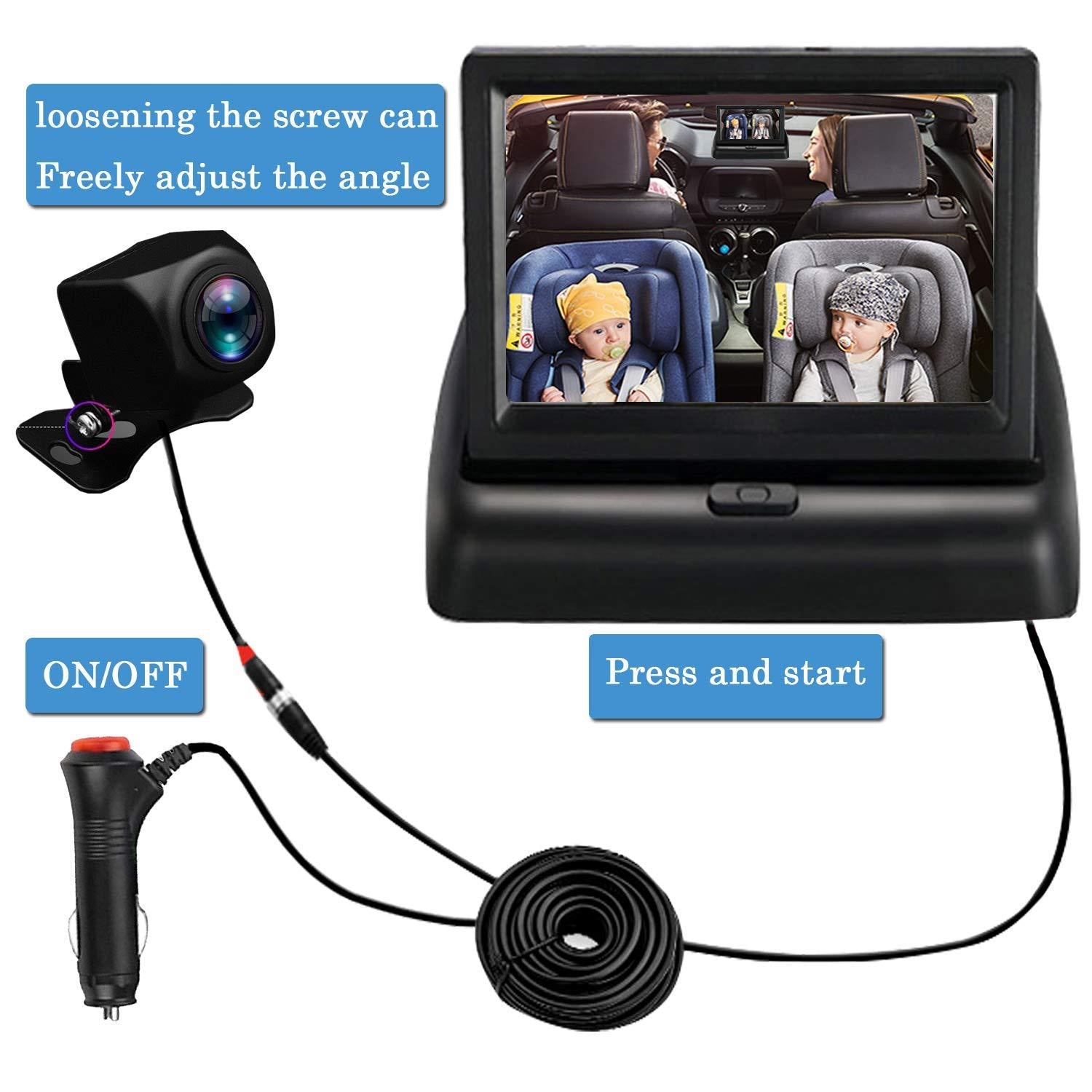 | KiddieCam™ Car Baby Monitor