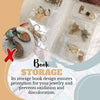 | Gempage Transparent Jewelry Storage Book