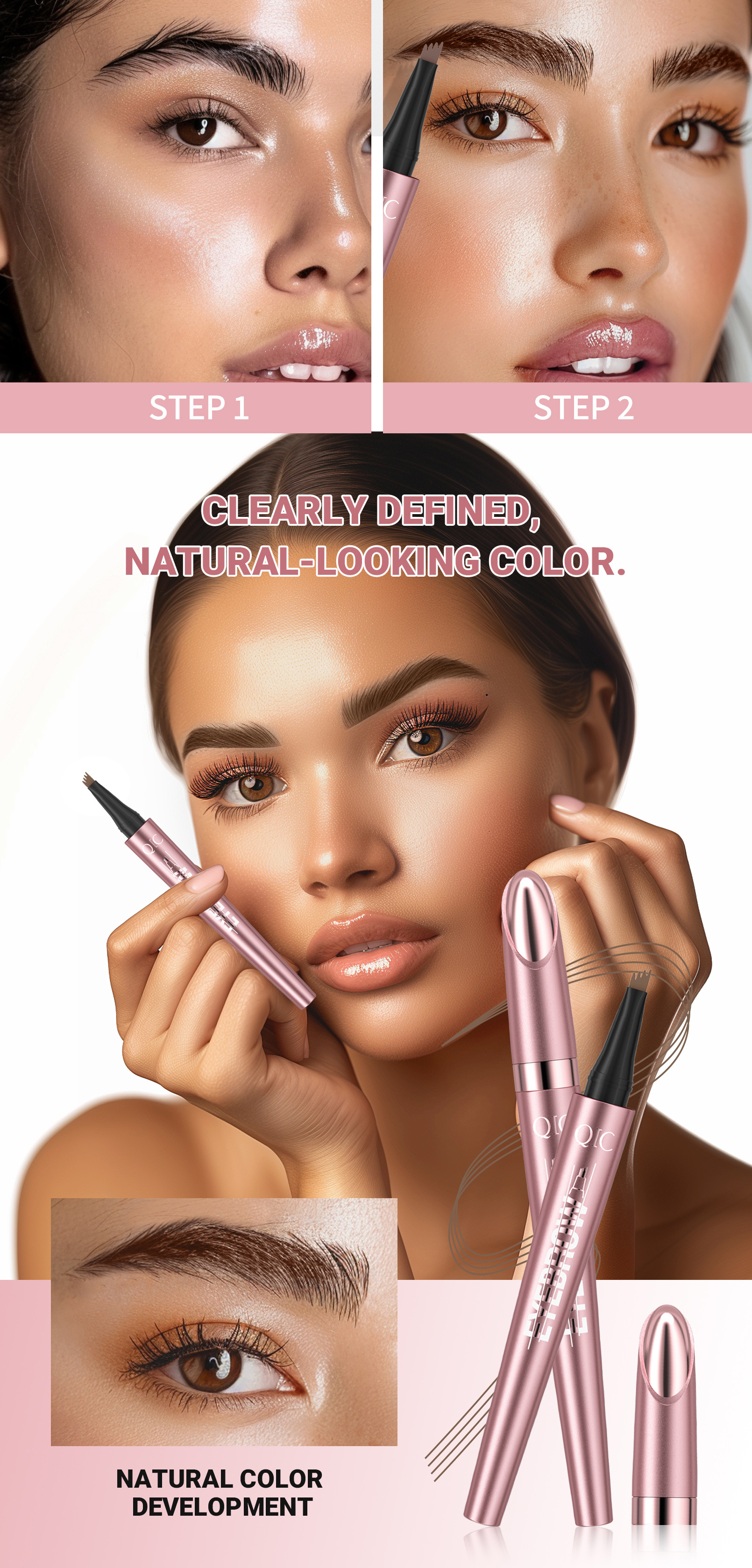 QIC Waterproof Precision Brow Sculptor