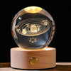 Luminous™ - 3D glowing crystal globe - a night light like no other!