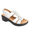 Flowari™ Flat sandals with floral pattern