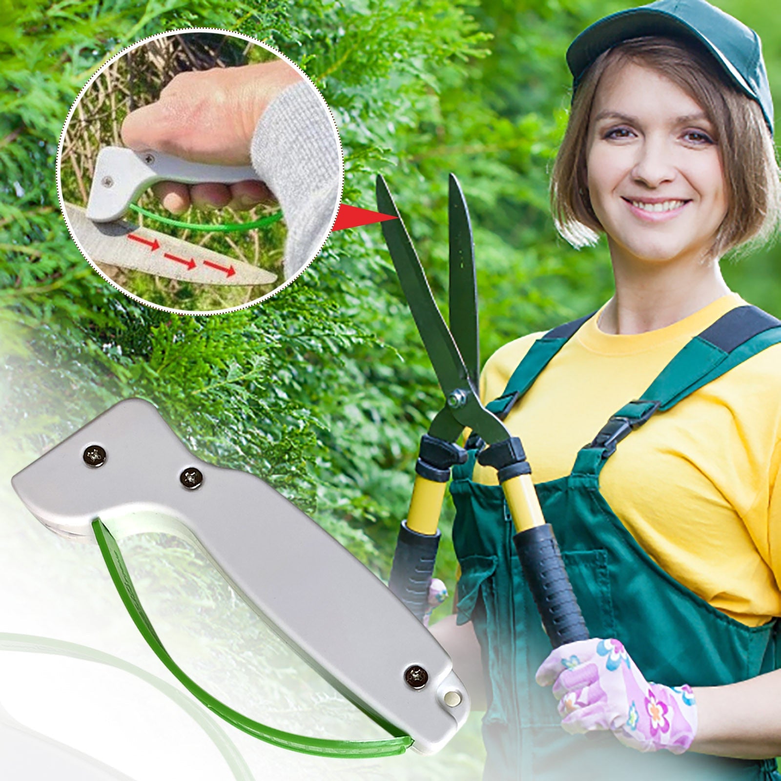 | Cutsharp™ Garden Tool Sharpener