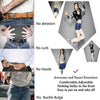 Invisible elastic waist belts