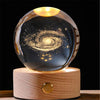 Luminous™ - 3D glowing crystal globe - a night light like no other!
