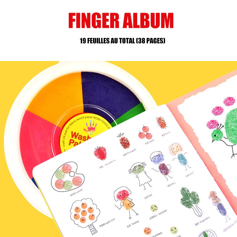ColorDab™ - Fun finger painting set