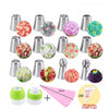 7+7 Free | BeautyBake - Set of 14 pieces incl. FREE piping bag