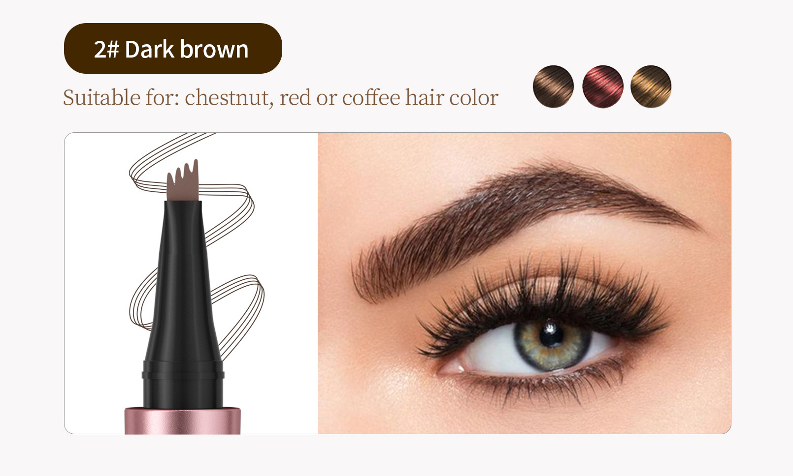 QIC Waterproof Precision Brow Sculptor