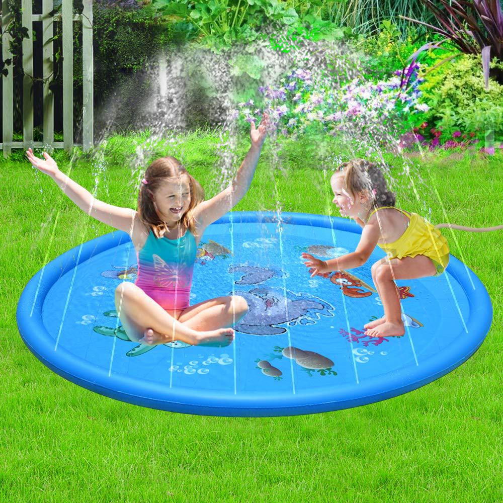 () Splash™ - Kids Water Splash Sprinkle Pool Mat™ [last day discount]