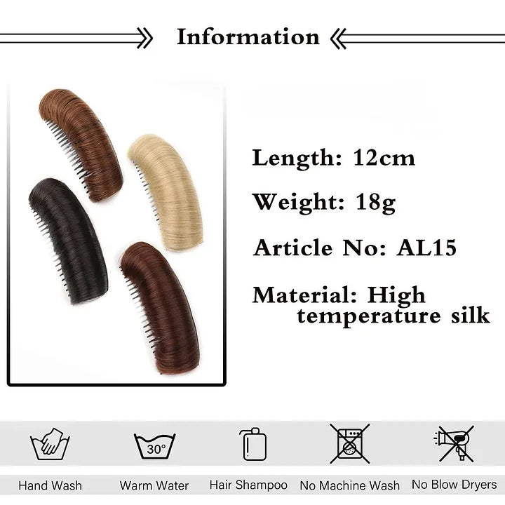 PlushLocks™ - Small wig pads make a magical difference [last day discount]