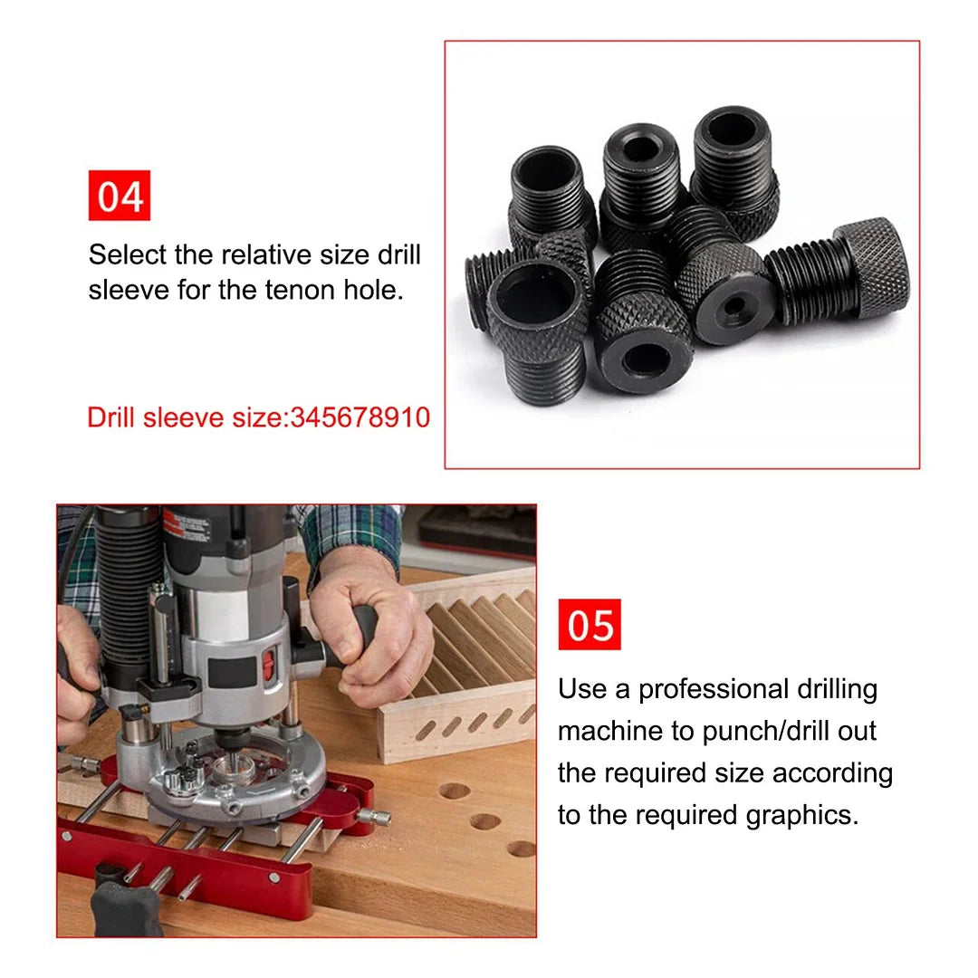| ToolCove™ 2 in 1 Hole Punch Locator Drill