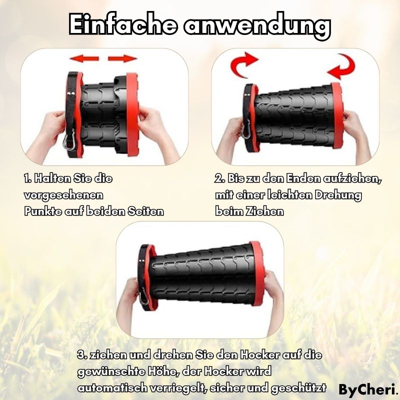 WanderSeat™ - Experience a comfortable seat anytime, anywhere!