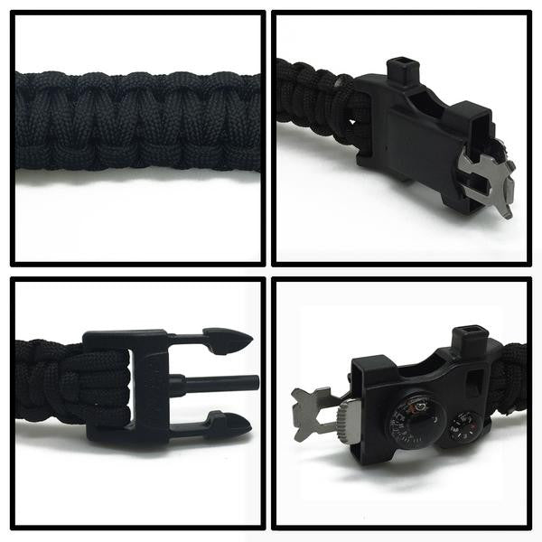 Survival 15 in 1 Paracord Bracelet.