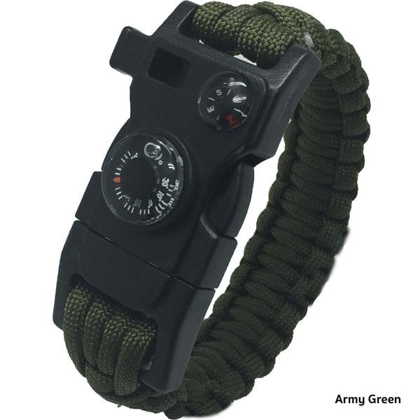 Survival 15 in 1 Paracord Bracelet.