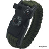 Survival 15 in 1 Paracord Bracelet.