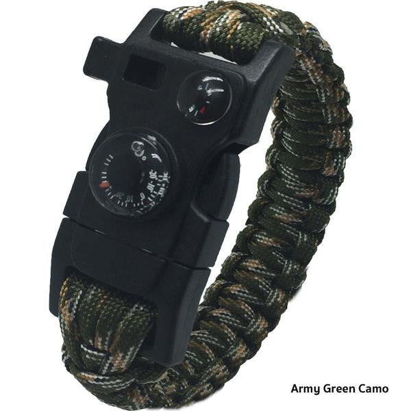 Survival 15 in 1 Paracord Bracelet.
