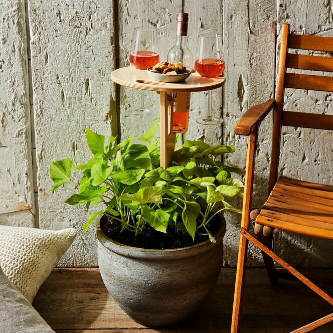 Picky - Foldable picnic table with wine holder
