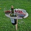 Picky - Foldable picnic table with wine holder