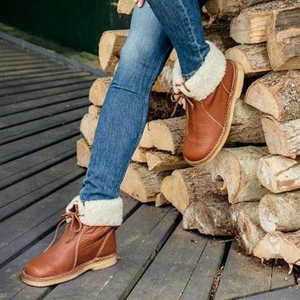 Ohio - Waterproof calfskin boots with wool lining