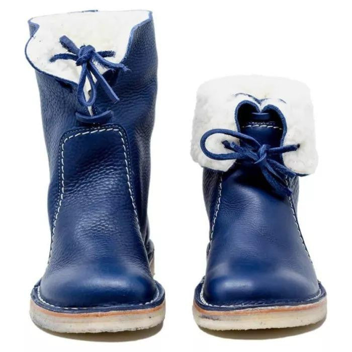 Ohio - Waterproof calfskin boots with wool lining