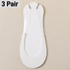 Invisock Summer No Show Half Socks for Women | Buy 2 Get 1 Free (3 Pairs)