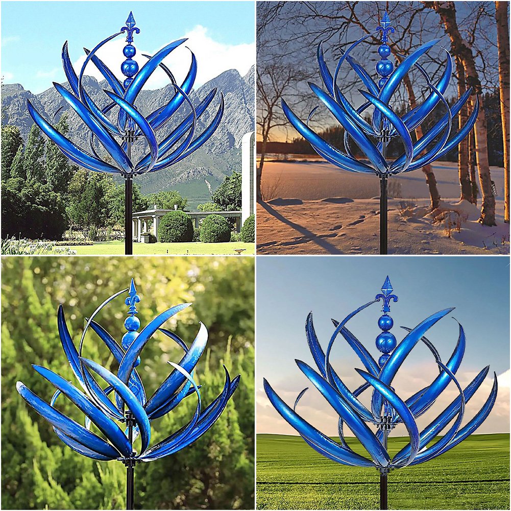 Lotuspinner - Experience the splendor of the Lotus weather vane