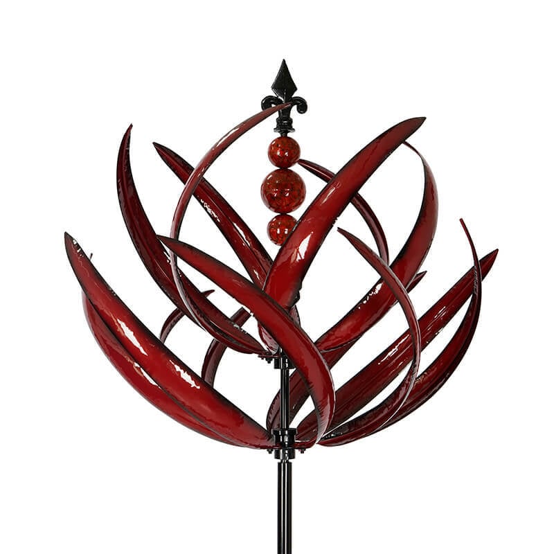 Lotus Spinner | Weather Vane for the Garden